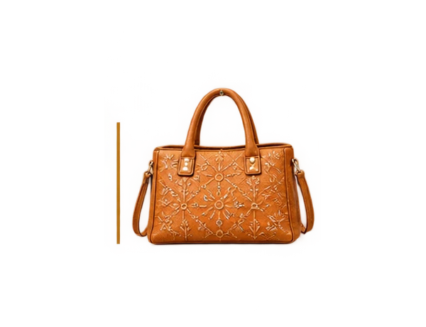 Tan handbag
